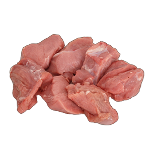 Cubos de carne de ternera